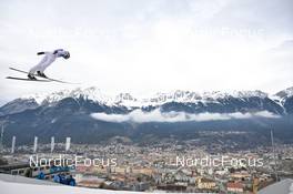 04.01.2023, Innsbruck, Austria (AUT): Manuel Fettner (AUT) - FIS world cup ski jumping men, four hills tournament, individual HS130, Innsbruck (AUT). www.nordicfocus.com. © Reichert/NordicFocus. Every downloaded picture is fee-liable.
