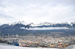 04.01.2023, Innsbruck, Austria (AUT): Stephan Leyhe (GER) - FIS world cup ski jumping men, four hills tournament, individual HS130, Innsbruck (AUT). www.nordicfocus.com. © Reichert/NordicFocus. Every downloaded picture is fee-liable.