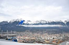 04.01.2023, Innsbruck, Austria (AUT): Domen Prevc (SLO) - FIS world cup ski jumping men, four hills tournament, individual HS130, Innsbruck (AUT). www.nordicfocus.com. © Reichert/NordicFocus. Every downloaded picture is fee-liable.
