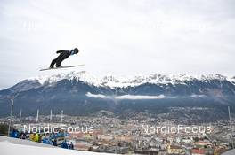 04.01.2023, Innsbruck, Austria (AUT): Jan Habdas (POL) - FIS world cup ski jumping men, four hills tournament, individual HS130, Innsbruck (AUT). www.nordicfocus.com. © Reichert/NordicFocus. Every downloaded picture is fee-liable.