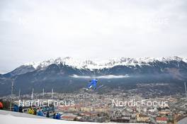 04.01.2023, Innsbruck, Austria (AUT): Stefan Hula (POL) - FIS world cup ski jumping men, four hills tournament, individual HS130, Innsbruck (AUT). www.nordicfocus.com. © Reichert/NordicFocus. Every downloaded picture is fee-liable.