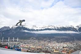 04.01.2023, Innsbruck, Austria (AUT): Anders Fannemel (NOR) - FIS world cup ski jumping men, four hills tournament, individual HS130, Innsbruck (AUT). www.nordicfocus.com. © Reichert/NordicFocus. Every downloaded picture is fee-liable.