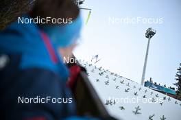 06.01.2023, Bischofshofen, Austria (AUT): Timi Zajc (SLO) - FIS world cup ski jumping men, four hills tournament, individual HS142, Bischofshofen (AUT). www.nordicfocus.com. © Reichert/NordicFocus. Every downloaded picture is fee-liable.
