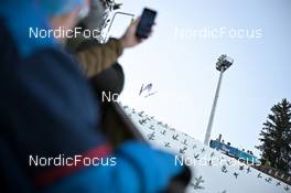 06.01.2023, Bischofshofen, Austria (AUT): Ziga Jelar (SLO) - FIS world cup ski jumping men, four hills tournament, individual HS142, Bischofshofen (AUT). www.nordicfocus.com. © Reichert/NordicFocus. Every downloaded picture is fee-liable.
