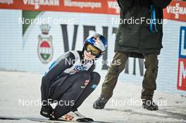 06.01.2023, Bischofshofen, Austria (AUT): Andreas Wellinger (GER) - FIS world cup ski jumping men, four hills tournament, individual HS142, Bischofshofen (AUT). www.nordicfocus.com. © Reichert/NordicFocus. Every downloaded picture is fee-liable.