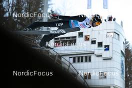 06.01.2023, Bischofshofen, Austria (AUT): Fatih Arda Ipcioglu (TUR) - FIS world cup ski jumping men, four hills tournament, individual HS142, Bischofshofen (AUT). www.nordicfocus.com. © Reichert/NordicFocus. Every downloaded picture is fee-liable.