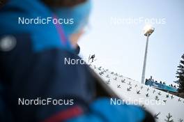 06.01.2023, Bischofshofen, Austria (AUT): Michael Hayboeck (AUT) - FIS world cup ski jumping men, four hills tournament, individual HS142, Bischofshofen (AUT). www.nordicfocus.com. © Reichert/NordicFocus. Every downloaded picture is fee-liable.