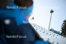 06.01.2023, Bischofshofen, Austria (AUT): Clemens Aigner (AUT) - FIS world cup ski jumping men, four hills tournament, individual HS142, Bischofshofen (AUT). www.nordicfocus.com. © Reichert/NordicFocus. Every downloaded picture is fee-liable.
