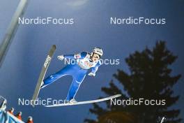 06.01.2023, Bischofshofen, Austria (AUT): Domen Prevc (SLO) - FIS world cup ski jumping men, four hills tournament, individual HS142, Bischofshofen (AUT). www.nordicfocus.com. © Reichert/NordicFocus. Every downloaded picture is fee-liable.