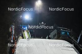 06.01.2023, Bischofshofen, Austria (AUT): Anze Lanisek (SLO) - FIS world cup ski jumping men, four hills tournament, individual HS142, Bischofshofen (AUT). www.nordicfocus.com. © Reichert/NordicFocus. Every downloaded picture is fee-liable.