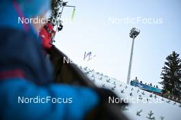 06.01.2023, Bischofshofen, Austria (AUT): Decker Dean (USA) - FIS world cup ski jumping men, four hills tournament, individual HS142, Bischofshofen (AUT). www.nordicfocus.com. © Reichert/NordicFocus. Every downloaded picture is fee-liable.