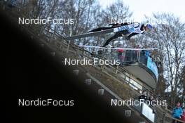 06.01.2023, Bischofshofen, Austria (AUT): Daniel Andre Tande (NOR) - FIS world cup ski jumping men, four hills tournament, individual HS142, Bischofshofen (AUT). www.nordicfocus.com. © Reichert/NordicFocus. Every downloaded picture is fee-liable.