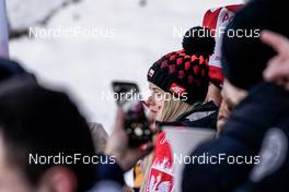 14.01.2023, Zakopane, Poland (POL): Feature Polish fan,  Feature - FIS world cup ski jumping men, team HS140, Zakopane (POL). www.nordicfocus.com. © Thibaut/NordicFocus. Every downloaded picture is fee-liable.