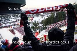 14.01.2023, Zakopane, Poland (POL): Feature Polish fans,  Feature - FIS world cup ski jumping men, team HS140, Zakopane (POL). www.nordicfocus.com. © Thibaut/NordicFocus. Every downloaded picture is fee-liable.