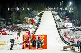 14.01.2023, Zakopane, Poland (POL): Kamil Stoch (POL), Piotr Zyla (P, (l-r)  - FIS world cup ski jumping men, team HS140, Zakopane (POL). www.nordicfocus.com. © Thibaut/NordicFocus. Every downloaded picture is fee-liable.