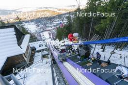 14.01.2023, Zakopane, Poland (POL):  Venue - FIS world cup ski jumping men, team HS140, Zakopane (POL). www.nordicfocus.com. © Thibaut/NordicFocus. Every downloaded picture is fee-liable.