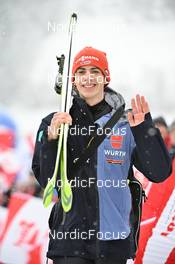 28.01.2023, Kulm, Austria (AUT): Constantin Schmid (GER) - FIS world cup ski jumping men, individual HS134, Kulm (AUT). www.nordicfocus.com. © Reichert/NordicFocus. Every downloaded picture is fee-liable.