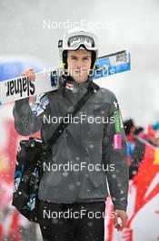 28.01.2023, Kulm, Austria (AUT): Zak Mogel (SLO) - FIS world cup ski jumping men, individual HS134, Kulm (AUT). www.nordicfocus.com. © Reichert/NordicFocus. Every downloaded picture is fee-liable.