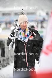28.01.2023, Kulm, Austria (AUT): Clemens Leitner (AUT) - FIS world cup ski jumping men, individual HS134, Kulm (AUT). www.nordicfocus.com. © Reichert/NordicFocus. Every downloaded picture is fee-liable.