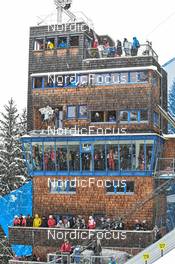 28.01.2023, Kulm, Austria (AUT): feature fans - FIS world cup ski jumping men, individual HS134, Kulm (AUT). www.nordicfocus.com. © Reichert/NordicFocus. Every downloaded picture is fee-liable.