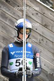 27.01.2023, Kulm, Austria (AUT): Andreas Wellinger (GER) - FIS world cup ski jumping men, training, Kulm (AUT). www.nordicfocus.com. © Reichert/NordicFocus. Every downloaded picture is fee-liable.