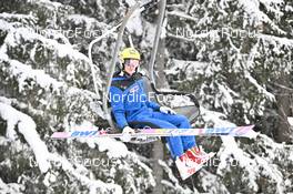 27.01.2023, Kulm, Austria (AUT): Niko Kytosaho (FIN) - FIS world cup ski jumping men, training, Kulm (AUT). www.nordicfocus.com. © Reichert/NordicFocus. Every downloaded picture is fee-liable.