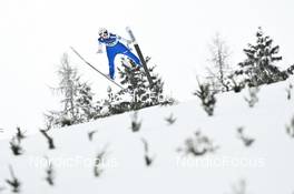 27.01.2023, Kulm, Austria (AUT): Domen Prevc (SLO) - FIS world cup ski jumping men, training, Kulm (AUT). www.nordicfocus.com. © Reichert/NordicFocus. Every downloaded picture is fee-liable.