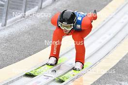 27.01.2023, Kulm, Austria (AUT): Gregor Deschwanden (SUI) - FIS world cup ski jumping men, training, Kulm (AUT). www.nordicfocus.com. © Reichert/NordicFocus. Every downloaded picture is fee-liable.