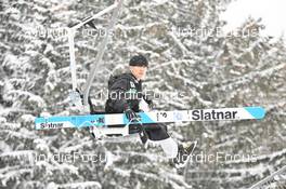 27.01.2023, Kulm, Austria (AUT): Yukiya Sato (JPN) - FIS world cup ski jumping men, training, Kulm (AUT). www.nordicfocus.com. © Reichert/NordicFocus. Every downloaded picture is fee-liable.