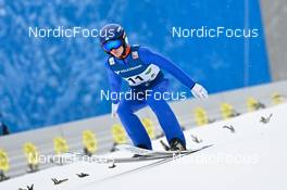 27.01.2023, Kulm, Austria (AUT): Yevhen Marusiak (UKR) - FIS world cup ski jumping men, training, Kulm (AUT). www.nordicfocus.com. © Reichert/NordicFocus. Every downloaded picture is fee-liable.