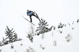 27.01.2023, Kulm, Austria (AUT): Clemens Leitner (AUT) - FIS world cup ski jumping men, training, Kulm (AUT). www.nordicfocus.com. © Reichert/NordicFocus. Every downloaded picture is fee-liable.