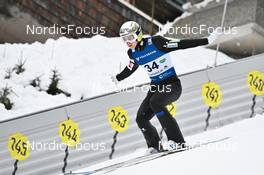 27.01.2023, Kulm, Austria (AUT): Zak Mogel (SLO) - FIS world cup ski jumping men, training, Kulm (AUT). www.nordicfocus.com. © Reichert/NordicFocus. Every downloaded picture is fee-liable.