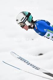 27.01.2023, Kulm, Austria (AUT): Peter Prevc (SLO) - FIS world cup ski jumping men, training, Kulm (AUT). www.nordicfocus.com. © Reichert/NordicFocus. Every downloaded picture is fee-liable.