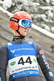 27.01.2023, Kulm, Austria (AUT): Stephan Leyhe (GER) - FIS world cup ski jumping men, training, Kulm (AUT). www.nordicfocus.com. © Reichert/NordicFocus. Every downloaded picture is fee-liable.