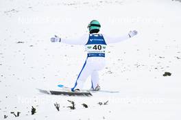 27.01.2023, Kulm, Austria (AUT): Domen Prevc (SLO) - FIS world cup ski jumping men, training, Kulm (AUT). www.nordicfocus.com. © Reichert/NordicFocus. Every downloaded picture is fee-liable.