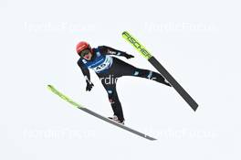 27.01.2023, Kulm, Austria (AUT): Constantin Schmid (GER) - FIS world cup ski jumping men, training, Kulm (AUT). www.nordicfocus.com. © Reichert/NordicFocus. Every downloaded picture is fee-liable.