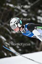 27.01.2023, Kulm, Austria (AUT): Lovro Kos (SLO) - FIS world cup ski jumping men, training, Kulm (AUT). www.nordicfocus.com. © Reichert/NordicFocus. Every downloaded picture is fee-liable.