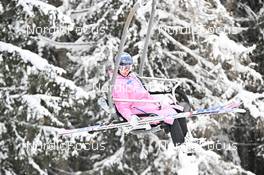 27.01.2023, Kulm, Austria (AUT): Artti Aigro (EST) - FIS world cup ski jumping men, training, Kulm (AUT). www.nordicfocus.com. © Reichert/NordicFocus. Every downloaded picture is fee-liable.