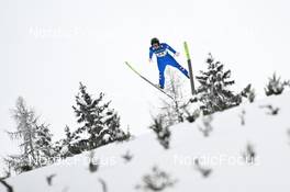 27.01.2023, Kulm, Austria (AUT): Maximilian Ortner (AUT) - FIS world cup ski jumping men, training, Kulm (AUT). www.nordicfocus.com. © Reichert/NordicFocus. Every downloaded picture is fee-liable.