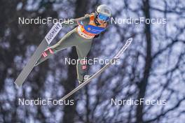 03.02.2023, Willingen, Germany (GER): Chiara Kreuzer (AUT ) - FIS world cup ski jumping men, mixed team HS147, Willingen (GER). www.nordicfocus.com. © Thibaut/NordicFocus. Every downloaded picture is fee-liable