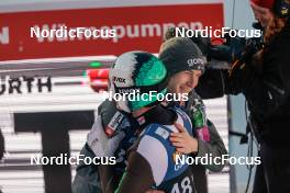 11.03.2023, Oslo, Norway (NOR): Ziga Jelar (SLO), Anze Lanisek (SLO), (l-r)  - FIS world cup ski jumping men, individual HS134, Oslo (NOR). www.nordicfocus.com. © Modica/NordicFocus. Every downloaded picture is fee-liable.