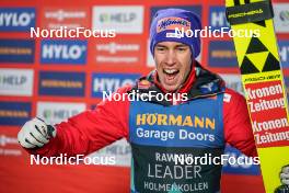 12.03.2023, Oslo, Norway (NOR): Stefan Kraft (AUT) - FIS world cup ski jumping men, individual HS134, Oslo (NOR). www.nordicfocus.com. © Thibaut/NordicFocus. Every downloaded picture is fee-liable.