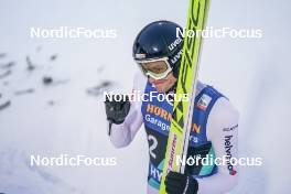 12.03.2023, Oslo, Norway (NOR): Gregor Deschwanden (SUI) - FIS world cup ski jumping men, individual HS134, Oslo (NOR). www.nordicfocus.com. © Thibaut/NordicFocus. Every downloaded picture is fee-liable.