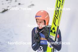 12.03.2023, Oslo, Norway (NOR): Karl Geiger (GER) - FIS world cup ski jumping men, individual HS134, Oslo (NOR). www.nordicfocus.com. © Thibaut/NordicFocus. Every downloaded picture is fee-liable.