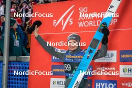 12.03.2023, Oslo, Norway (NOR): Anze Lanisek (SLO) - FIS world cup ski jumping men, individual HS134, Oslo (NOR). www.nordicfocus.com. © Thibaut/NordicFocus. Every downloaded picture is fee-liable.