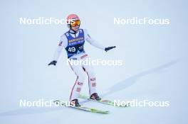 12.03.2023, Oslo, Norway (NOR): Jan Hoerl (AUT) - FIS world cup ski jumping men, individual HS134, Oslo (NOR). www.nordicfocus.com. © Thibaut/NordicFocus. Every downloaded picture is fee-liable.