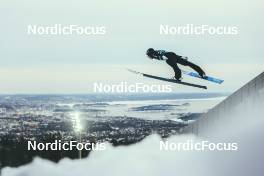10.03.2023, Oslo, Norway (NOR): Alex Insam (ITA) - FIS world cup ski jumping men, training, Oslo (NOR). www.nordicfocus.com. © Modica/NordicFocus. Every downloaded picture is fee-liable.