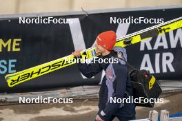 10.03.2023, Oslo, Norway (NOR): Constantin Schmid (GER) - FIS world cup ski jumping men, training, Oslo (NOR). www.nordicfocus.com. © Thibaut/NordicFocus. Every downloaded picture is fee-liable.
