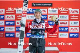 16.03.2023, Lillehammer, Norway (NOR): Daniel Tschofenig (AUT) - FIS world cup ski jumping men, individual HS140, Lillehammer (NOR). www.nordicfocus.com. © Thibaut/NordicFocus. Every downloaded picture is fee-liable.