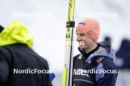 18.03.2023, Vikersund, Norway (NOR): Karl Geiger (GER) - FIS world cup ski flying men, individual HS240, Vikersund (NOR). www.nordicfocus.com. © Thibaut/NordicFocus. Every downloaded picture is fee-liable.
